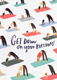 Get Down Dog - Birthday Card by Hello!Lucky