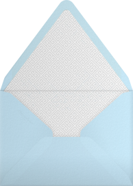 Greek Border Monogram - Jonathan Adler Envelope