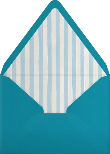 Blue Bows - Happy Menocal Envelope