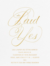 Croquembouche by Paperless Post