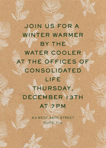 Winter Wrap - Winter Party Invitation by Paperless Post