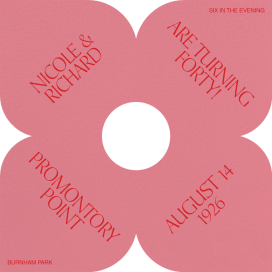 Petal Cutout - Birthday Invitation by Both