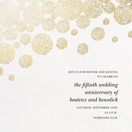 Radiant Swirls (Square) by Oscar de la Renta