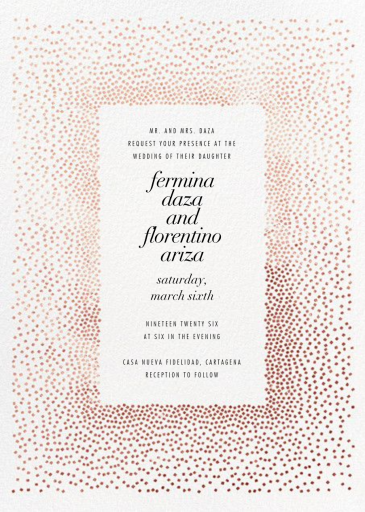Jubilee II - Wedding Invitation by Kelly Wearstler