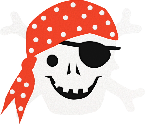 Jolly Roger - Birthday Invitation by Meri Meri