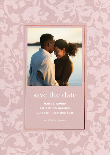 Lace Garden Photo - Invitation by kate spade new york