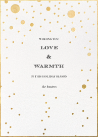 Gold Bubbles - Holiday Card by kate spade new york