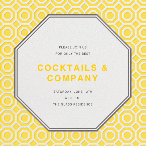 Nixon - Cocktail Party Invitation by Jonathan Adler