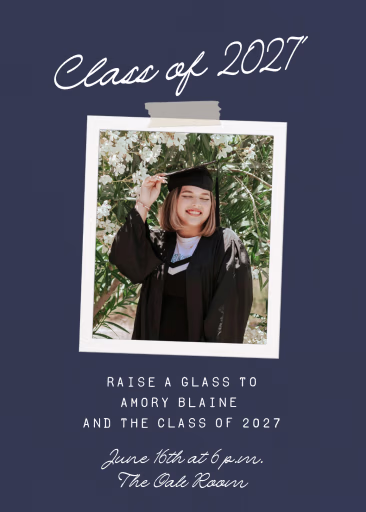 Memory Board - Graduation Party Invitation by Paperless Post
