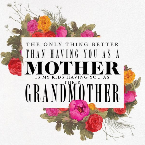 Happy (Grand)mother's Day - Mother's Day Card by Paperless Post