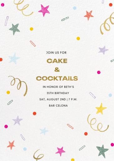 Confetti Fete - Birthday Invitation by Paperless Post