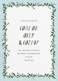 Holly on the Banister (Invitation) by Mr. Boddington's Studio