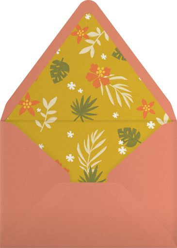 Jungle Shower - Paperless Post Envelope