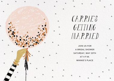 Ready to Burst - Bridal Shower Invitation by Mr. Boddington's Studio