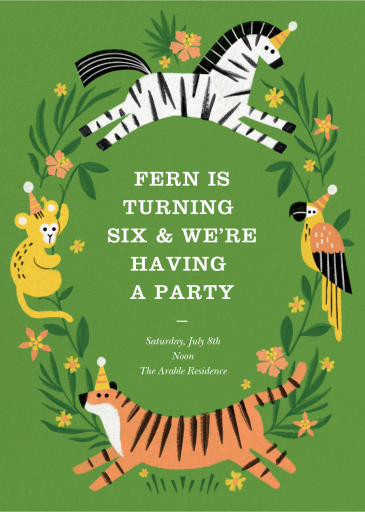 Jungle Fun by Paperless Post