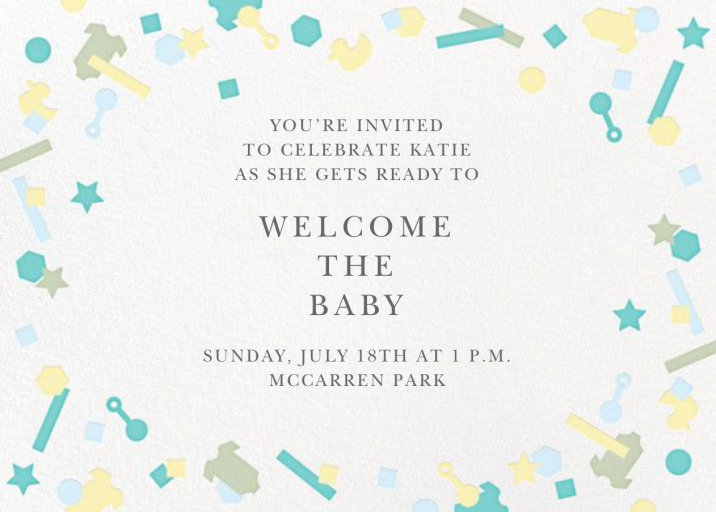 Kidfetti - Baby Shower Invitation by Paperless Post