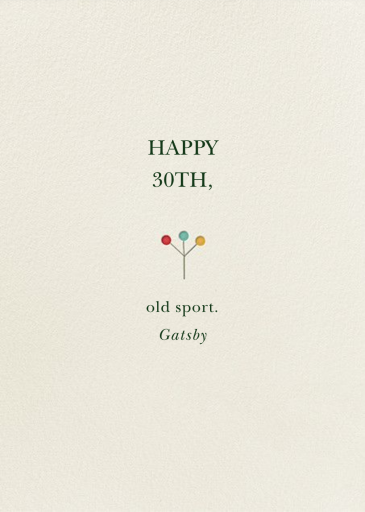 Bloom (Blanca Gómez) - Birthday Card by Red Cap Cards - Back