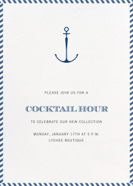 Stripe Border - Cocktail Party Invitation by Paperless Post
