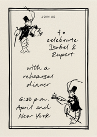 Round of A-Claws - Wedding Weekend Invitation by Pulp Templates Co.