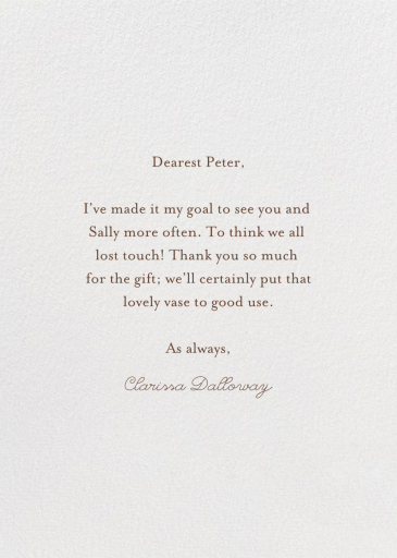 Dragon Vase (Becca Stadtlander) - Thank You Card by Red Cap Cards - Back