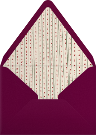Champagne Bottle Cutout - Maisy Summer Envelope