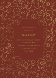 Meadow Border - Party Invitation by Marimekko