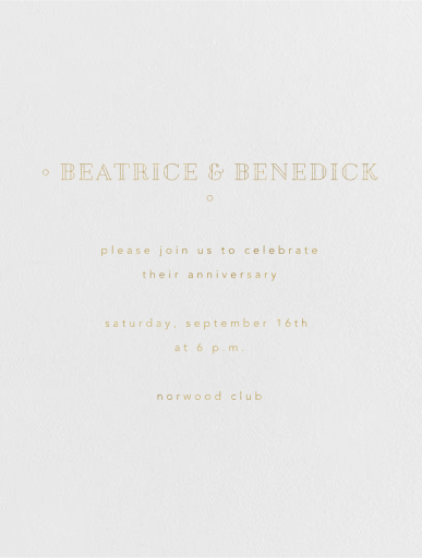 Candace - Anniversary Invitation by Paperless Post