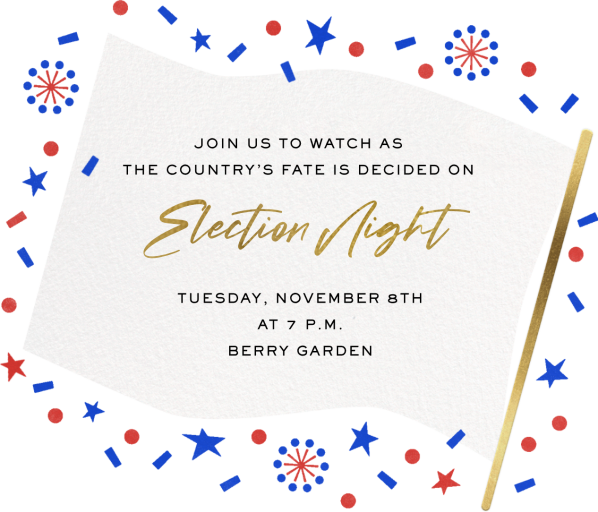 America’s Party - Election Invitation by Paperless Post - Back