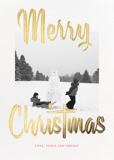 Retro Christmas - Holiday Card by Paperless Post