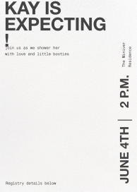 Axes - Baby Shower Invitation by Paperless Post