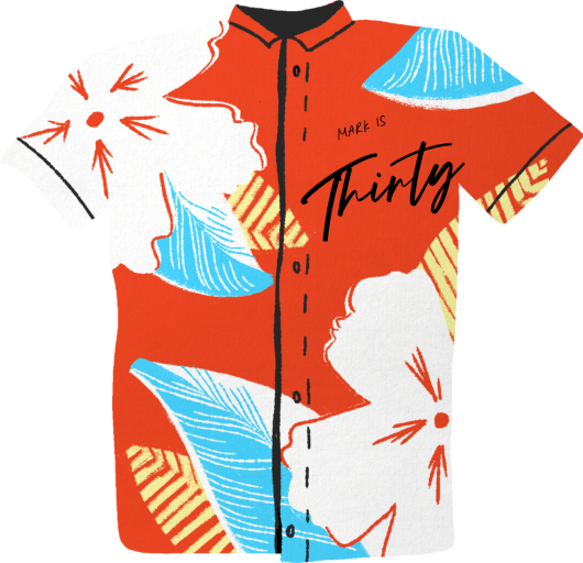 Floral Shirts Only - Invitation by Paperless Post