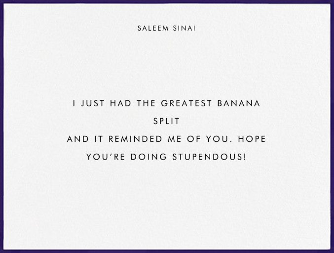 Hand Painted Border - Stationery by Paperless Post