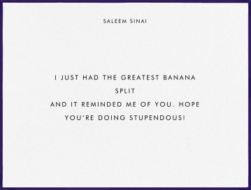 Hand Painted Border by Paperless Post