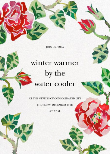 Rose Vines by Happy Menocal