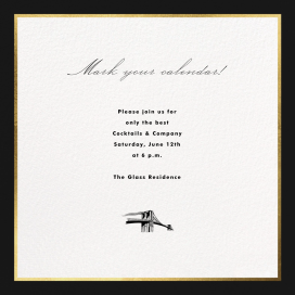 Oro - Save the Date by Paperless Post