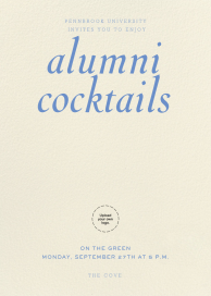 Claro - Cocktail Party Invitation by Paperless Post