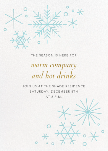 No Two Alike - Winter Party Invitation by Paperless Post
