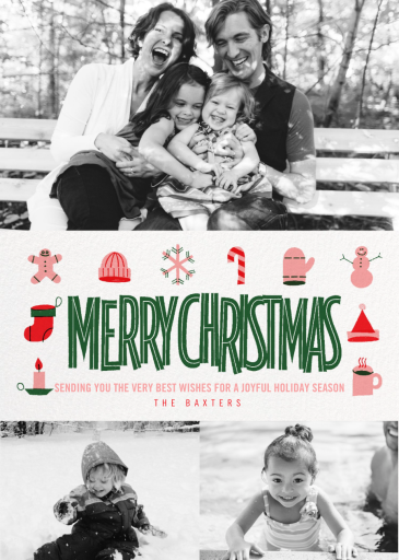 Holiday Souvenirs - Christmas Card by Paperless Post