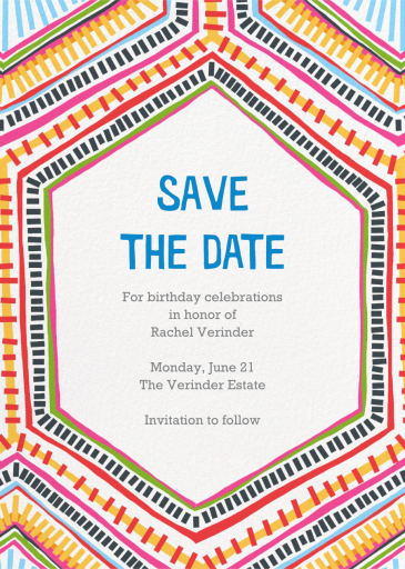 Best Brightest Ever - Save the Date by Crate & Barrel
