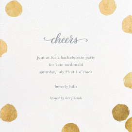 Big Dot Bridal - Bachelorette Party Invitation by Sugar Paper