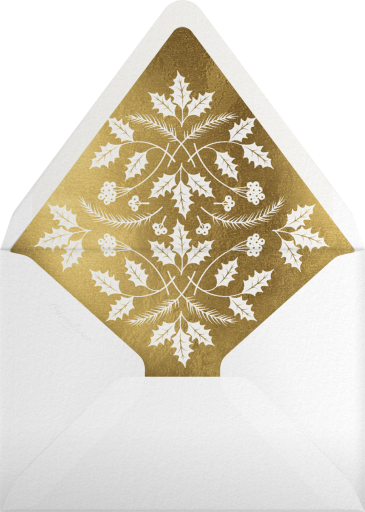Winter Crest - Paperless Post Envelope