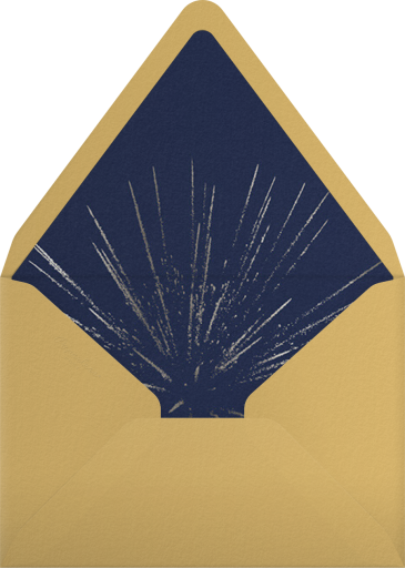 Festive Fireworks - Paperless Post Envelope