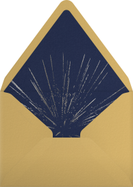Festive Fireworks - Paperless Post Envelope