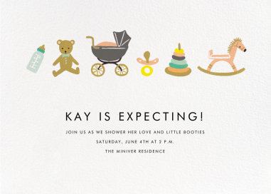 The Baby Basics - Baby Shower Invitation by Rifle Paper Co.