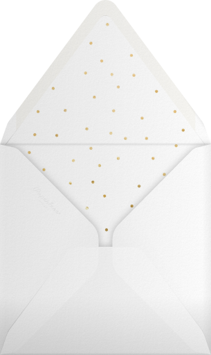 Photo New Year Greeting Card Envelope