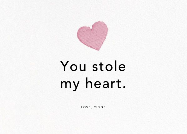 Adore - Love and Romance Card by CONFETTISYSTEM - Back