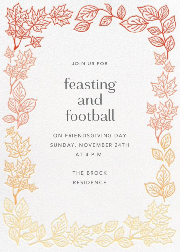 Fall Colors - Mid-Autumn Festival Card by Paper Source