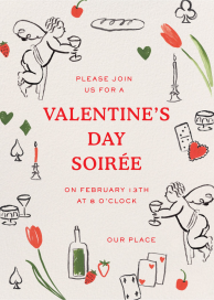 Cupid's Soirée by Phthalo Ruth