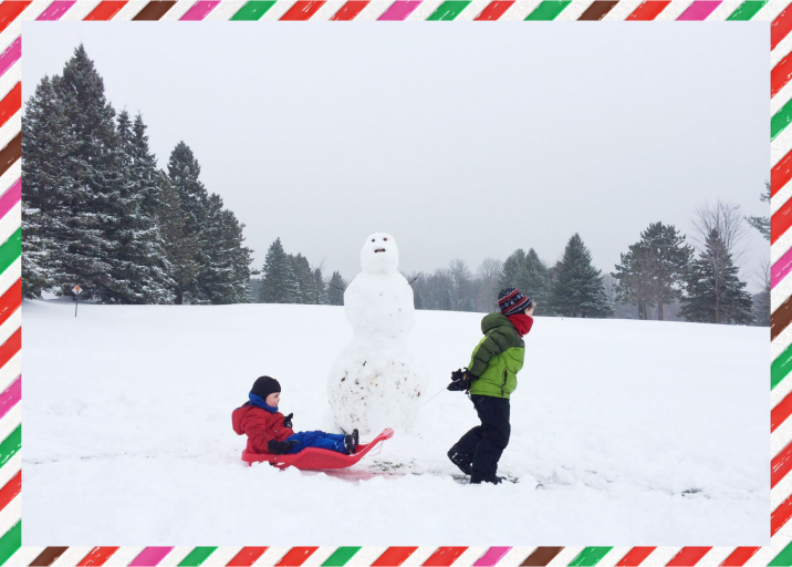 Fido's Knotted Stocking - Holiday Card by Mr. Boddington's Studio
