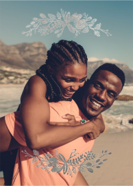 Floral Silhouette (Full Photo) - Wedding Invitation by Rifle Paper Co.